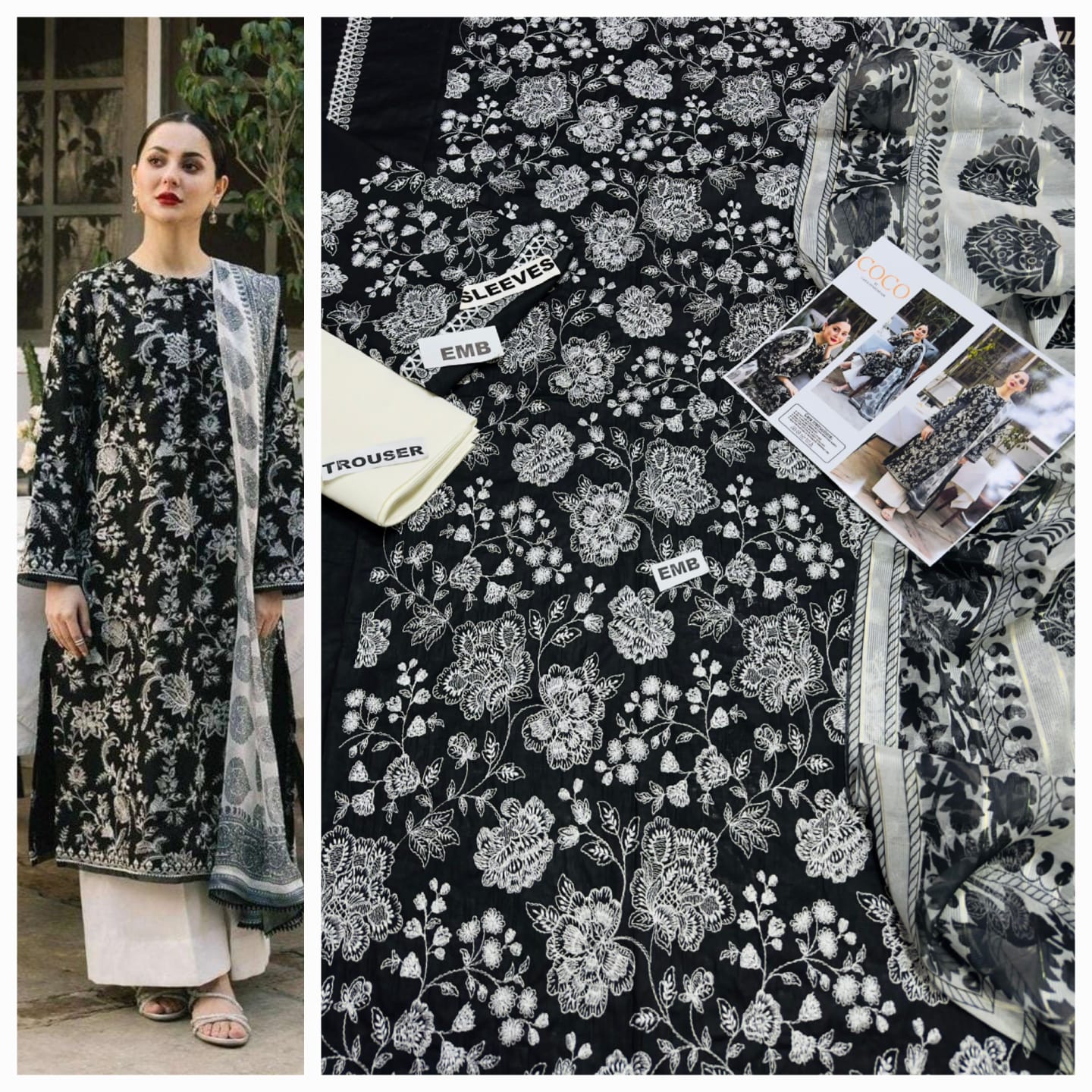ANAIZA (LAWN)(unstitched)