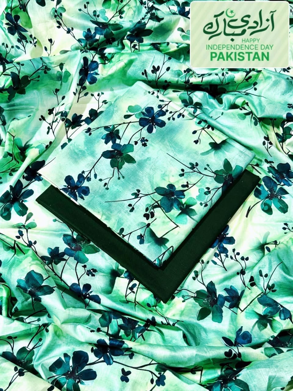 (IB BONANZA ORGINAL LAWN Happy independence day colors) DIGITAL PRINT LUXURY LAWN 90/70