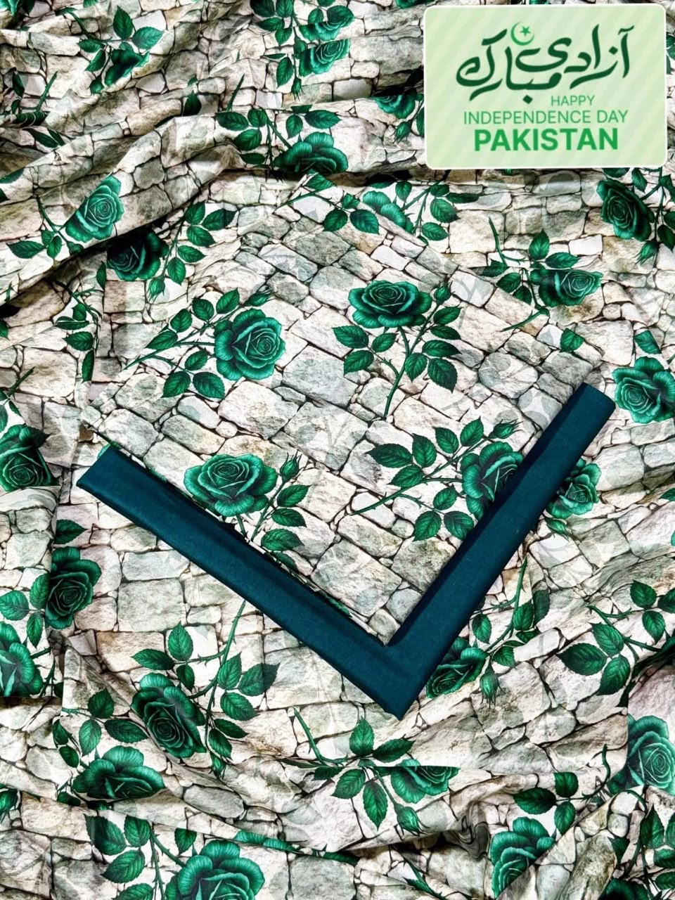 (IB BONANZA ORGINAL LAWN Happy independence day colors) DIGITAL PRINT LUXURY LAWN 90/70