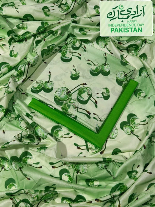 (IB BONANZA ORGINAL LAWN Happy independence day colors)  DIGITAL PRINT LUXURY LAWN 90/70